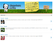 Tablet Screenshot of caopanheirocuritiba.com.br